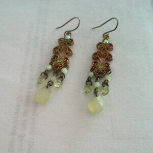 Beaded Chandelier Earrings
